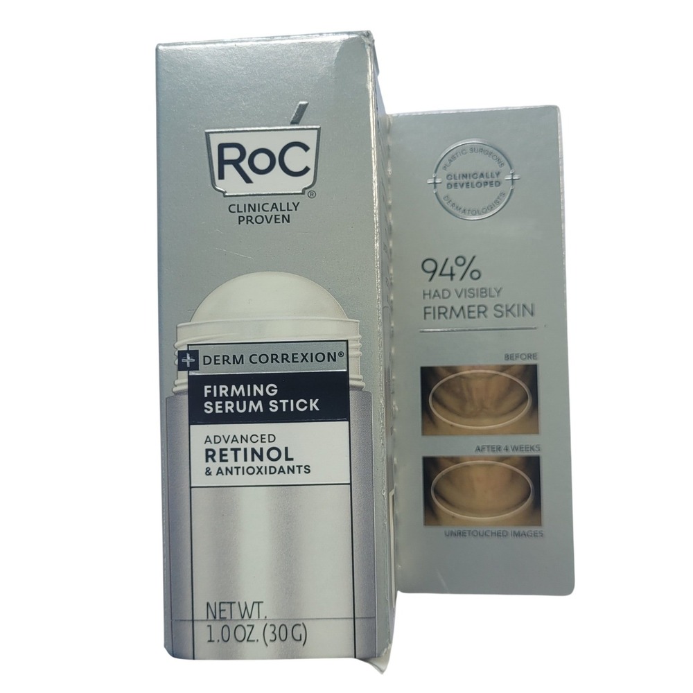 New RoC Derm Correxion Firming Serum Stick Advanced Retinol  1oz